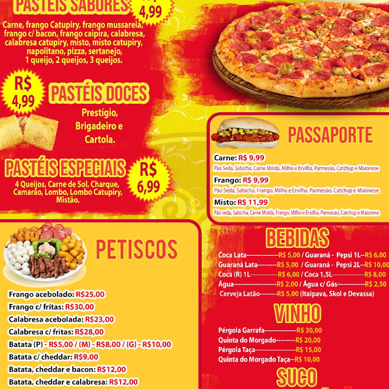 KBN PIZZARIA MOC - Cardápio KBN PIZZARIA MOC Montes Claros