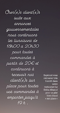 Menu le Shiba Albasud Page 4