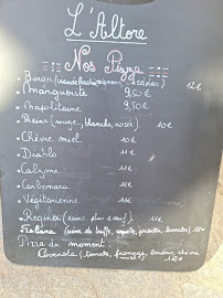 Menu Restaurant L'Altore Page 3