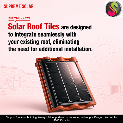 Supreme Solar is a trusted solar hot water manufacturer offering innovative solar roof tiles, sol… post image