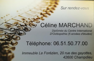 Photo n°5 de Céline Marchand à Champdieu (Ostéopathe)