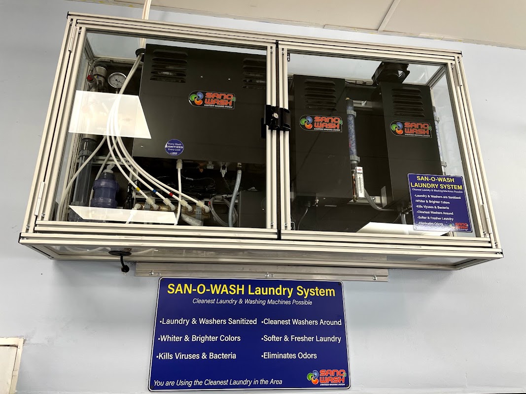 Clean laundry equipment at MegaWash KC in Kansas City, MO