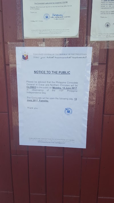 Photos of Philippine Consulate General Dubai