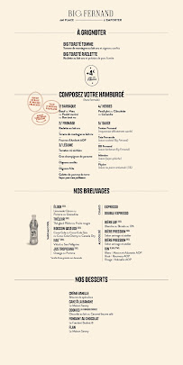 Menu Big Fernand Page 8