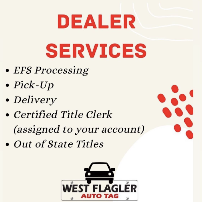 West Flagler Auto Tag Agency Auto Tag Agency in Miami