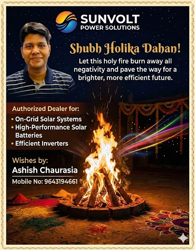 Sunvolt Power Solutions wish you happy Holi dehen to all. post image