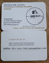 Photo n°23 de Atelier diy-ecololo à Le Tronchet (Atelier de couture)