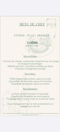Menu L'Envie & Belle Page 2