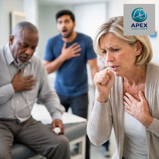 Struggling to breathe is never normal. At Dr Gaurav's APEX CHEST CLINIC in Rukanpura, Patna, we p… post image