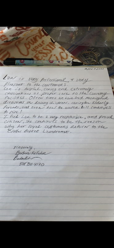 Clothes Basket Coin Op facility with washing machines in Worcester