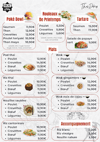 Menu Thai Délices Page 2