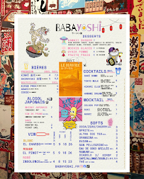 Menu Babayoshi - Le Havre Page 1