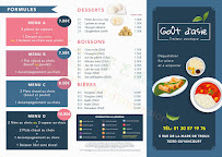 Menu Goût d'Asie Page 2