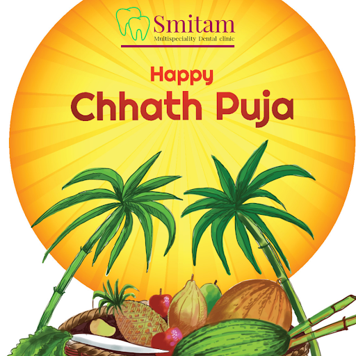 Smitam Multispeciality Dental Clinic wishes you a very happy chath puja.🥰 post image