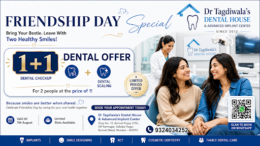 Dental checkup&Dental Scaling for 2 people at police of 1 post image