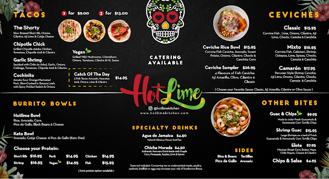 Hot Lime Craft Tacos by null