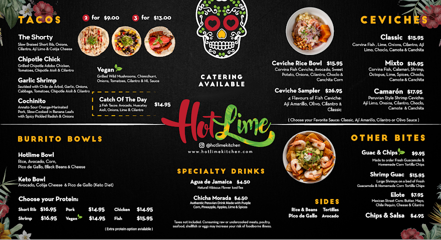 Hot Lime Craft Tacos by null