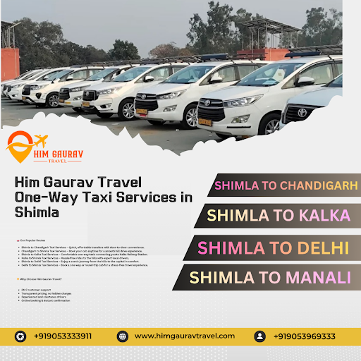 🚖 Him Gaurav Travel – One-Way Taxi Services in Shimla post image