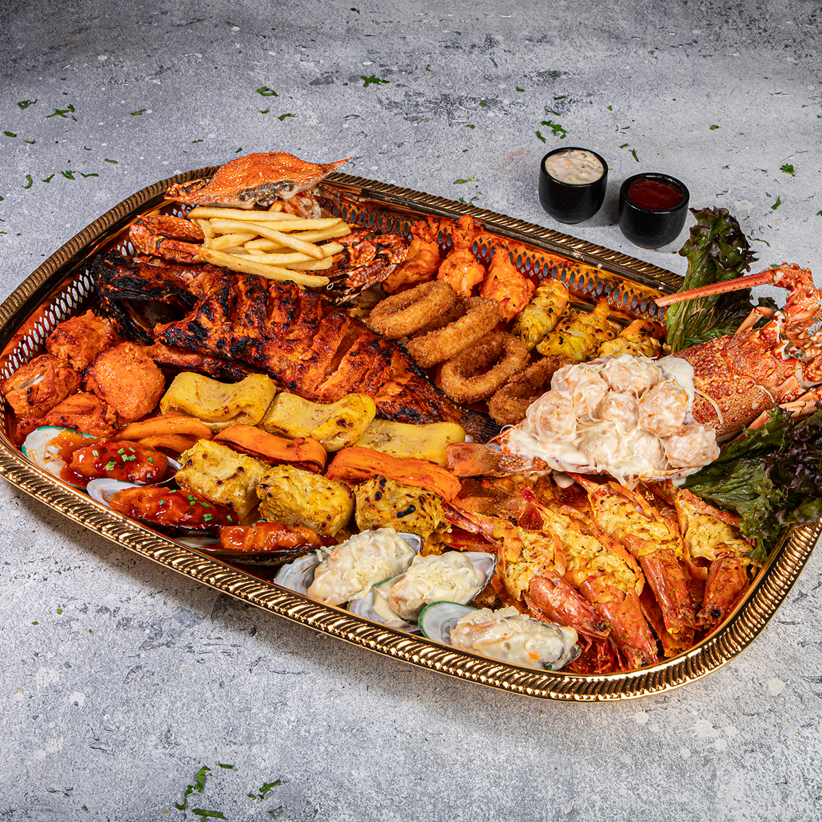 Sealand Restaurant Sharjah Al Fisht البروالبحر - صورة 3