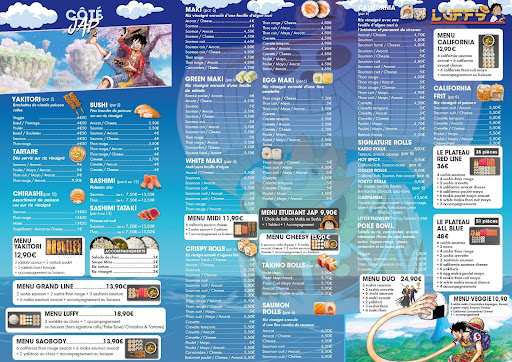 Luffy sushi wok