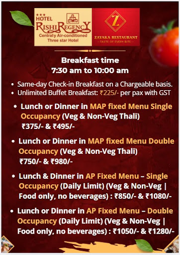 Unlimited Buffet breakfast at 225/-  post image
