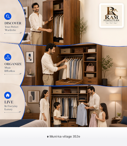 Ram Carpenter Service offers custom wooden wardrobes crafted by skilled carpenter handymen near m… post image