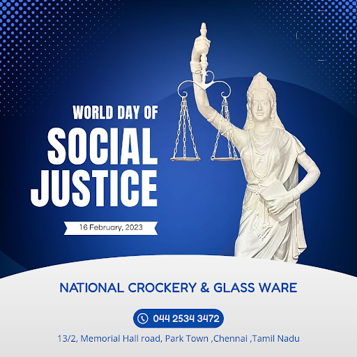 Promoting equality starts with every meal! At National Crockery & Glass Ware, we believe in quali… post image