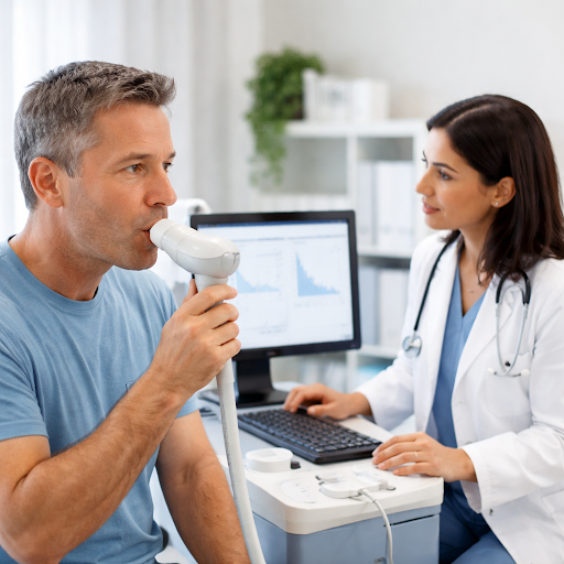 Breathing issues like persistent cough, chest tightness, wheezing or frequent infections can be c…