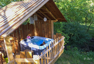 Photo n°3 de cabane perchée spa dordogne | pêcheur de lune à Lamonzie-Saint-Martin (Cabanes en rondins)