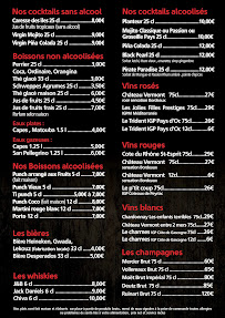 Menu La Rhumerie du pirate Page 5