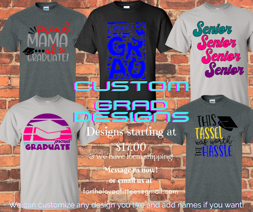 for the love of it custom tees & more