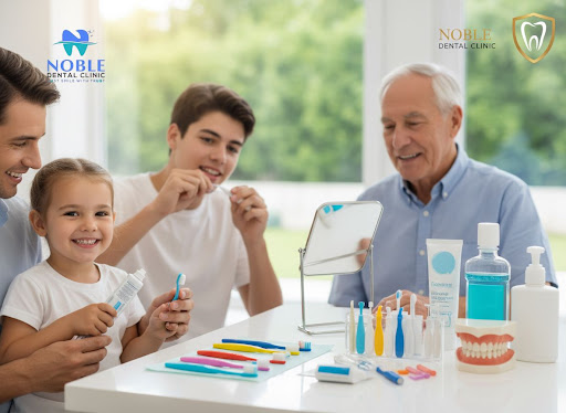 Healthy teeth at every age start with the right daily habits. At Noble Dental Clinic, we guide ch… post image