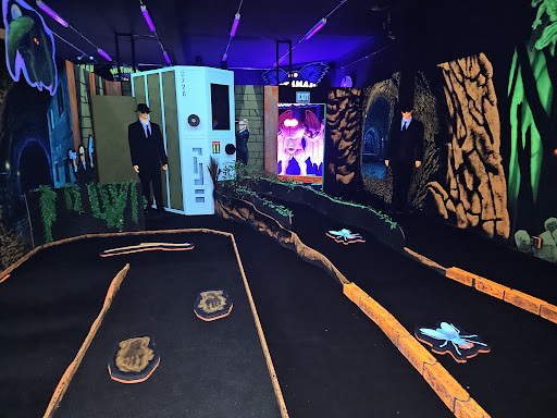 Mothman Blacklight Mini-Golf Gallery - United States