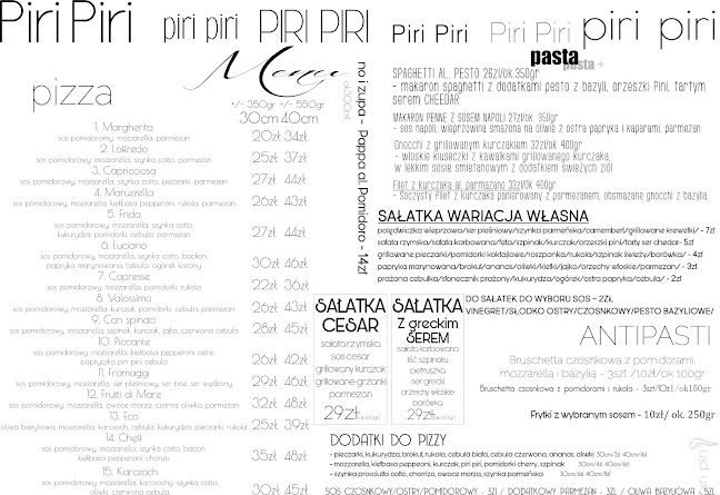 Opinie o Piri Piri Trattoria w Jelenia Góra - Restauracja