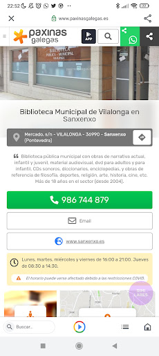 Biblioteca Municipal de Vilalonga en Sanxenxo - Thumbnail