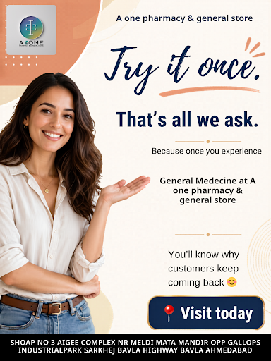A one pharmacy & general store offers a wide range of general medicine, vitamins, supplements, ba… post image