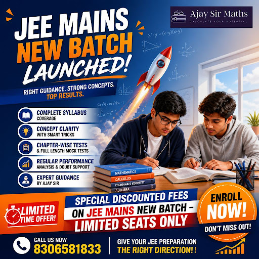 JEE Mains New Batch Launch