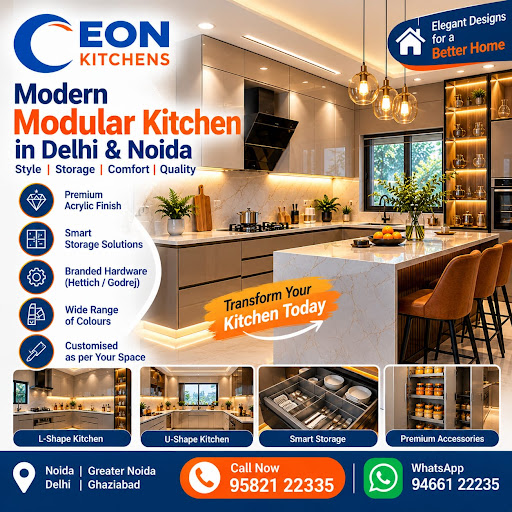 Premium Modular Kitchen in Delhi & Noida | EON Kitchens post image