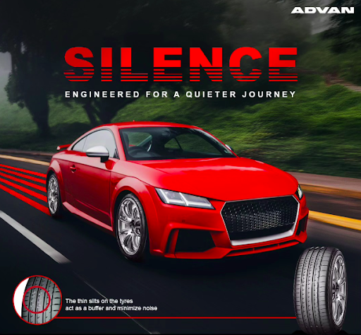 Escape the roar of the road. Advan tyres are engineered with innovative technologies like silent… post image
