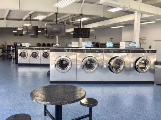 Self-service laundry at Bluewater Laundry, Knoxville, TN