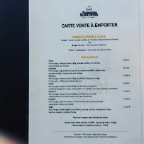 Menu Restaurant Burgers & Bouchons Page 1