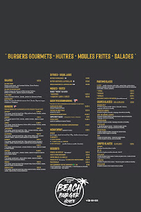 Menu Beach Burger House Page 6