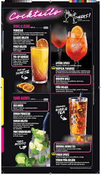 Menu Memphis - Restaurant Diner Page 1