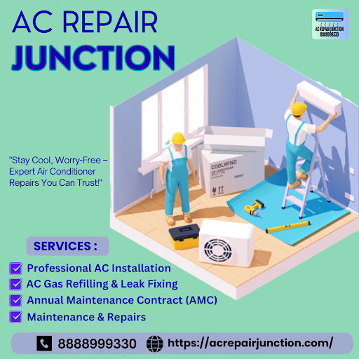 🛠️ AC Repair Junction – Your One-Stop Solution for All AC Problems! ❄️