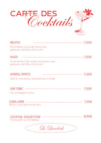 Menu L'Auberge du Landeck Page 8