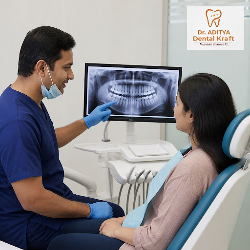 Planning your first dental implant can feel overwhelming, but at Dr. Aditya Dental Kraft in Ghazi… post image