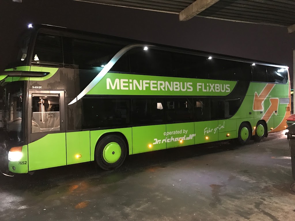 Автобусы Flixbus Германия внутри