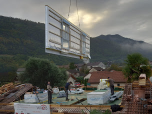 Photo n°3 de VIVEO - Surélévation de toiture - Lyon & Auvergne-Rhône-Alpes à Savigneux (Constructeur de maisons en bois)
