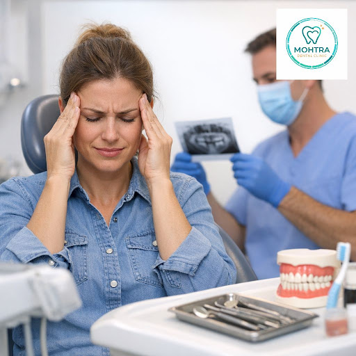 Feeling stressed lately? Your mouth may be showing the first warning signs. At Mohtra Dental Clin… post image