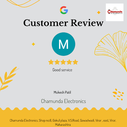 Mukesh from Virar raves about the exceptional service at Chamunda Electronics, a leading watch sh…